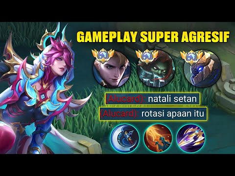 QUICK AUTO END! 😱 THIS IS NATALIA'S AGGRESSIVE ROTATION THAT MAKES THE ENEMY CAN'T BREATHE | MLBB