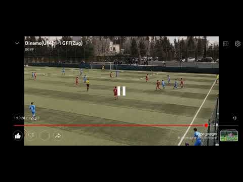 luka lashkhia GFF u15 vs dinamo tbilisi