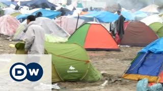 Refugees in Greek border town holding out | DW News