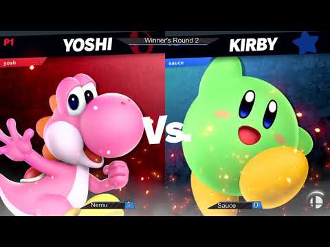 Platinum Star Weekly #47 - Nemu (Yoshi) vs Sauce (Kirby) - Winner's Round 2