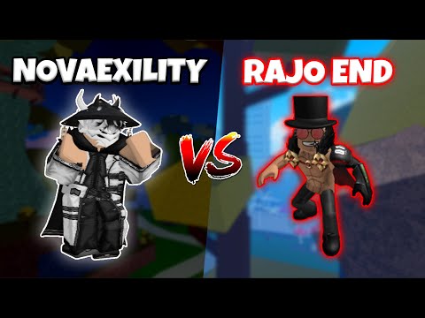 NovaExility vs Rajo END | Blox Fruits PVP
