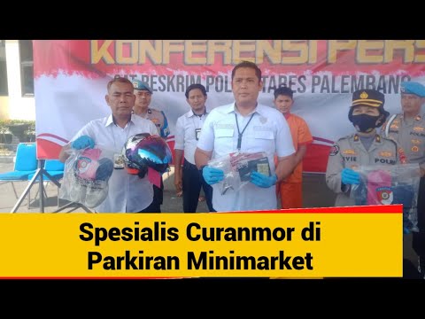 Spesialis Curanmor di Parkiran Minimarket, Residivis Dibekuk