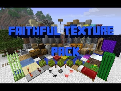 Minecraft HD Texture Pack 1.8.1 Faithfull 32x32