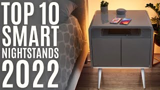 Top 10: Best Smart Nightstands of 2022 / Multifunctional Bedside Table with Charging Station