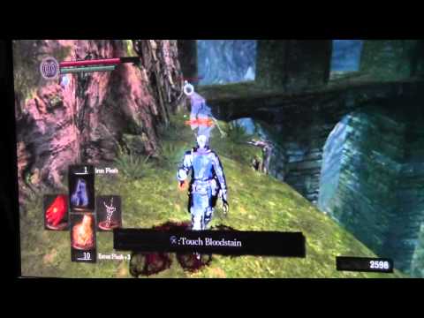 Dark Souls Testing Iron Flesh (pyromancy)