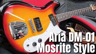 Video thumbnail for MOSRITE Style Guitar Aria DM-01 Demo by The Guitar Manifesto