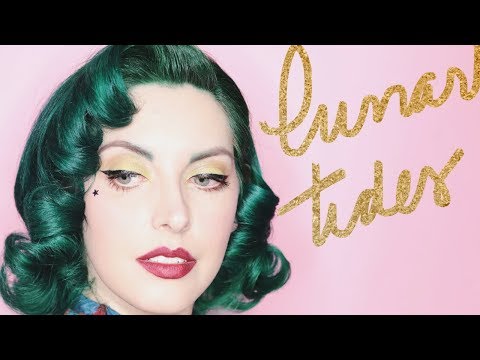 DYEING MY HAIR GREEN | LUNAR TIDES