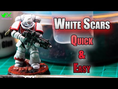 How to Paint White Scars (Quick And Easy)