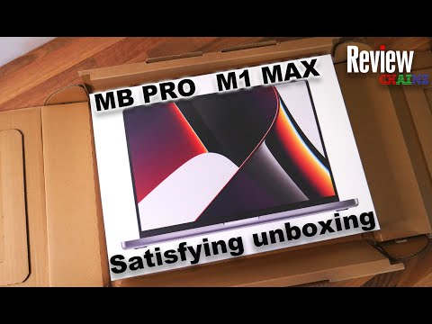 Satisfying Unboxing Macbook Pro 16" inch  M1 Max + First impression😍