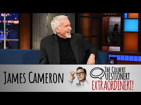 詹姆斯·卡麥隆接受 Colbert 的 Q&A 挑戰！ (James Cameron Takes The Colbert Questionert)