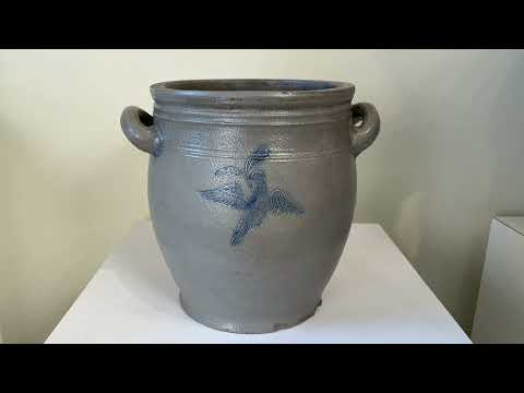 Jonathan Fenton (late 18th century Boston) Stoneware Jar 