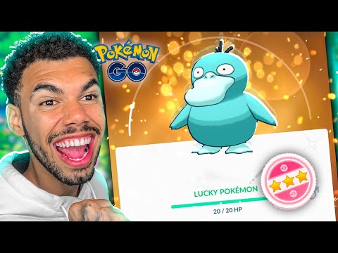 PEGUEI O SHINY PSYDUCK MAIS RARO DO EVENTO - POKEMON GO | Cris |