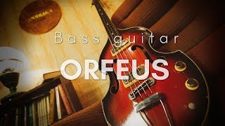 Video thumbnail for ORFEUS ORPHEUS VIOLIN BASS GUITAR SOVIET USSR VINTAGE semi hollow es by GLvintageSHOP