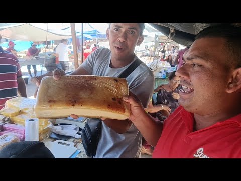 PROVANDO BOLO DE FEIRA E QUEIJO 🧀🧀🧀 EM DIA DE FEIRA LIVRE INAJA PÉ 