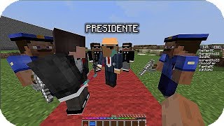 MI AMIGO NOOB SE CONVIERTE EN UN PRESIDENTE EN MINECRAFT