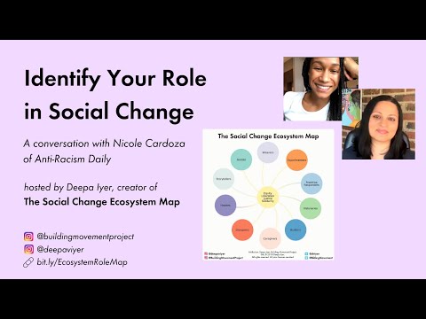 Identify Your Role in Social Change - with Nicole Cardoza of Anti-Racism Daily