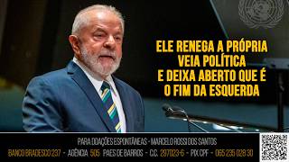 Análise De Cenário - Ele renega a própria veia política e deixa aberto que é o FIM da Esquerda