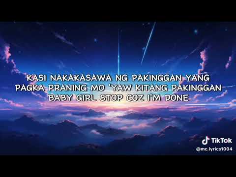 Skusta clee new song 2024 | I'm done | wag kang mag alala kakalimutan din kita someday