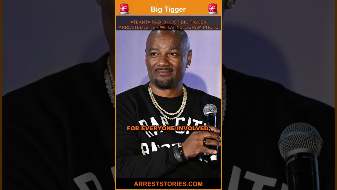 ATLANTA RADIO HOST BIG TIGGER ARRESTED AFTER WIFES INSTAGRAM PHOTO
