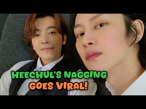 Heechul's nagging at Donghae became trending news in the Korean media