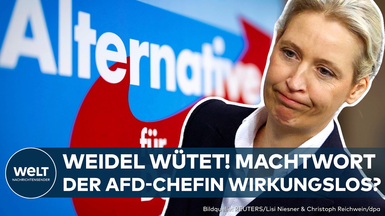 AFD: Vorwürfe der Vetternwirtschaft erschüttern Partei – Drohende Machtkämpfe setzen Weidel zu