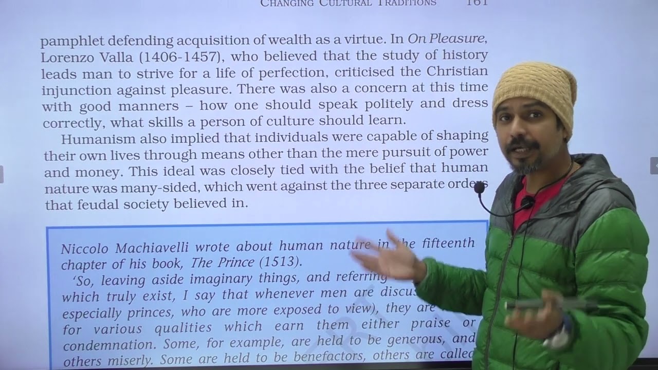 class 11 History | A concept of Human being