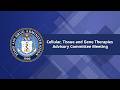 Cellular, Tissue and Gene Therapies Advisory Committee (CTGTAC) Meeting