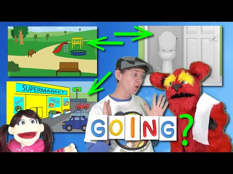 Where Are You Going? Song | Sing with Matt, Tunes, Bell | Park, Supermarket Learn English Kids