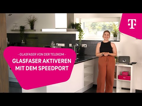 Telekom Glasfaser einrichten: So geht die Glasfaser-Installation mit dem Speedport