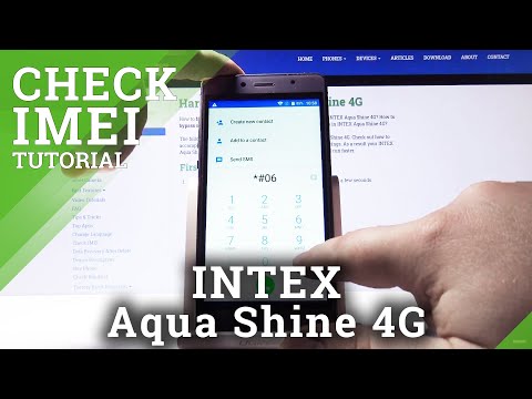 How to Locate IMEI Number in INTEX Aqua Shine 4G – IMEI & Serial Number