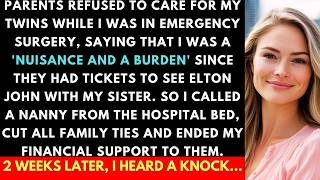 Parents Refused To Care For My Twins During My Surgery, Called Me A "Burden", And Went To A Concert.