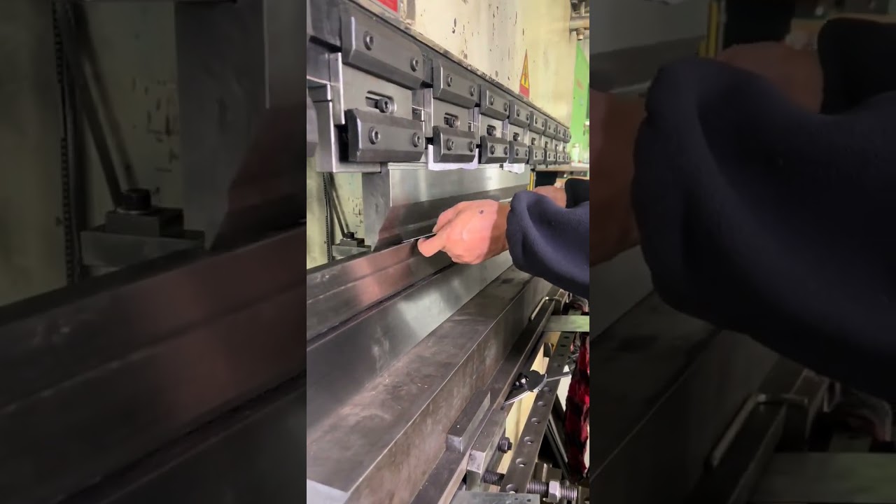 Efficient Press Brake Tooling Test: Precision at Its Best! #pressbrake #machine#tools
