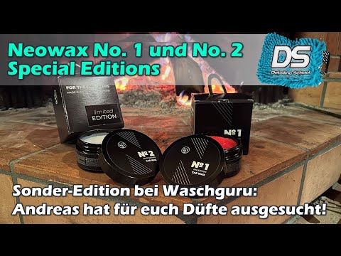LIMITIERTES WEIHNACHTSWACHS DUO! Neowax No. 1 und No. 2 mit Cookie- und Menthol-Duft