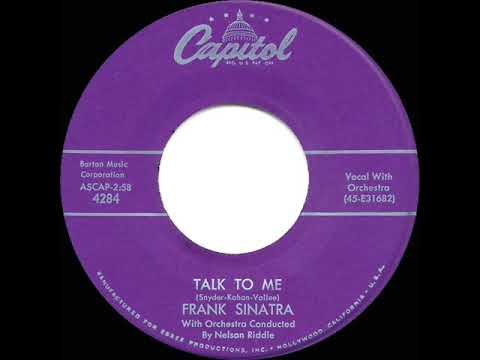 1959 HITS ARCHIVE: Talk To Me - Frank Sinatra