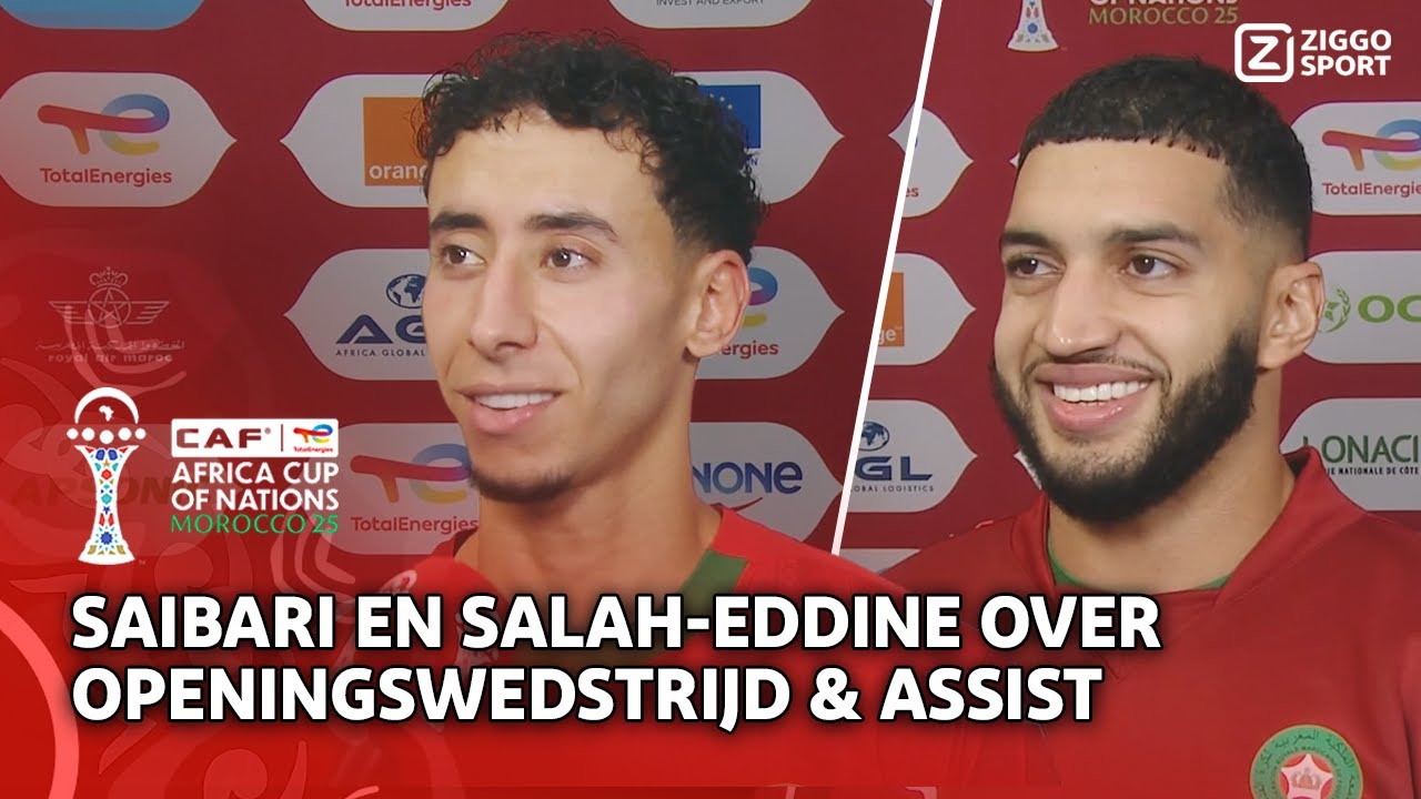 'We zijn blij met het resultaat, ondanks minder mooi voetbal” 🤩 | Interview Saibari en Salah-Eddine
