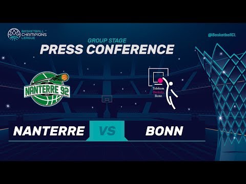 Nanterre 92 v Telekom Baskets Bonn - Press Conference - Basketball Champions League
