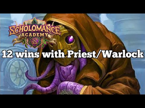 12 wins with Priest/Warlock |