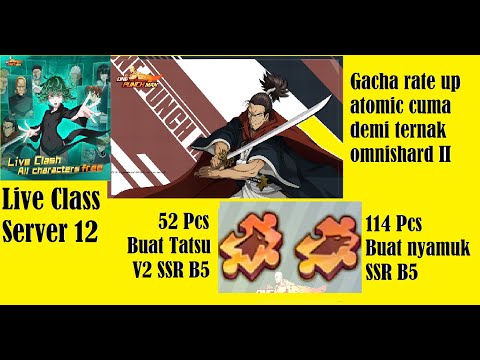 GACHA RATE UP ATOMIC, BKN BUAT ATOMIC, LC FREE ALL CHARACTER NYUSAHIN - One Punch Man The Strongest