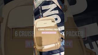 6 Cruise Essentials To Pack For Your Next Cruise🛳️✨ #cruise #cruisetips #travel