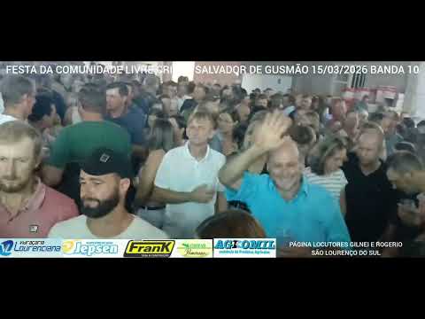 Baile da Festa da Comunidade Evangélica Livre Cristo Salvador de Gusmão