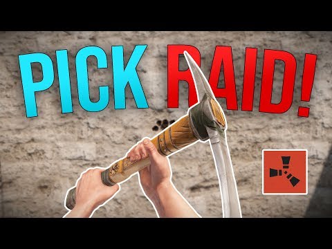 PICK RAIDING OUR NEIGHBORS BASE! - Rust Duo