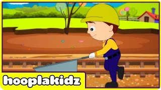 HooplaKidz | I&#39;ve Been Working On The Railroad | Kids Song