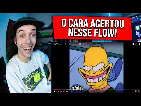 (EU GOSTEI DEMAIS DESSA MÚSICA) REAGINDO a Baby Phantom - Johnny Bravo - REACT/REAÇÃO