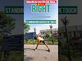 Standing Crossover Toe Touch Shorts Fitness Exercise Tutorial Yoga