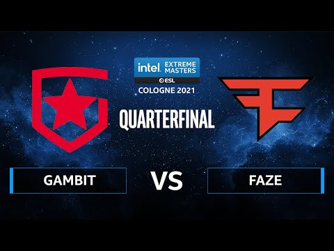 CS:GO - Gambit Esports vs. FaZe Clan [Inferno] Map 3 - IEM Cologne 2021 - Quarterfinal