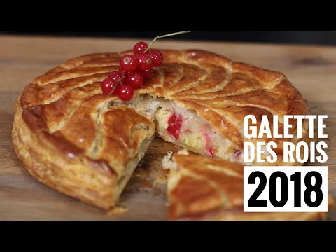 King Cake with Nougat and Redcurrants