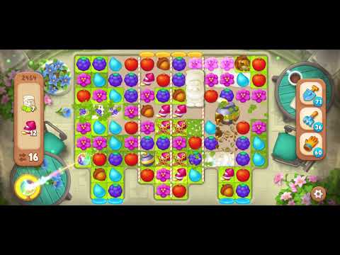 Gardenscapes level 2454 HD