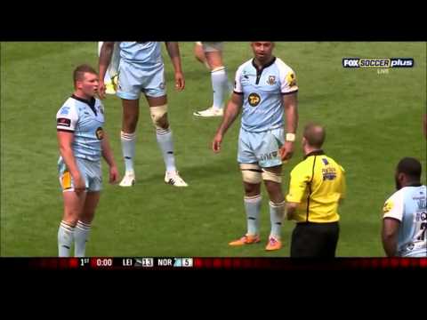 Dylan Hartley red card Premiership final 2013