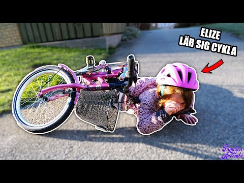 ELIZE FÖRSÖKER LÄR SIG CYKLA och får köpa VILKEN CYKEL HON VILL | VLOGG