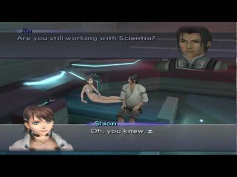 Xenosaga III HD Cutscene 071 - Jin's Kindness (Durandal) - ENGLISH - SWIMSUIT MODE
